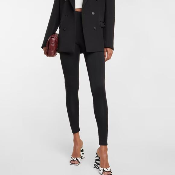 Wardrobe NYC Stretch Jersey Leggings Black - Picture 1 of 8